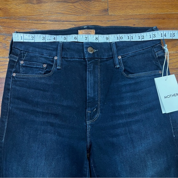 MOTHER The Looker Crop Jeans Coffee Tea or Me Size 27 - Picture 6 of 9